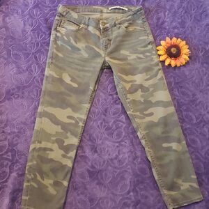 Zara woman camojeans size 4